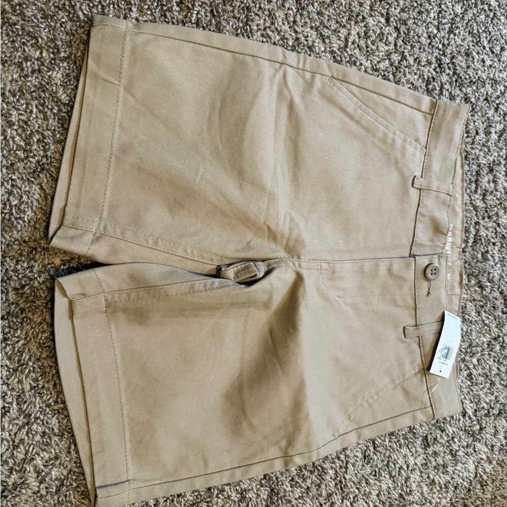 Tan chino shorts